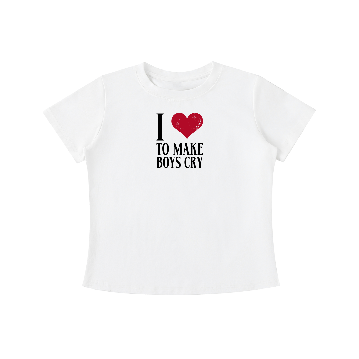 I LOVE TO MAKE BOYS CRY BABY TEE
