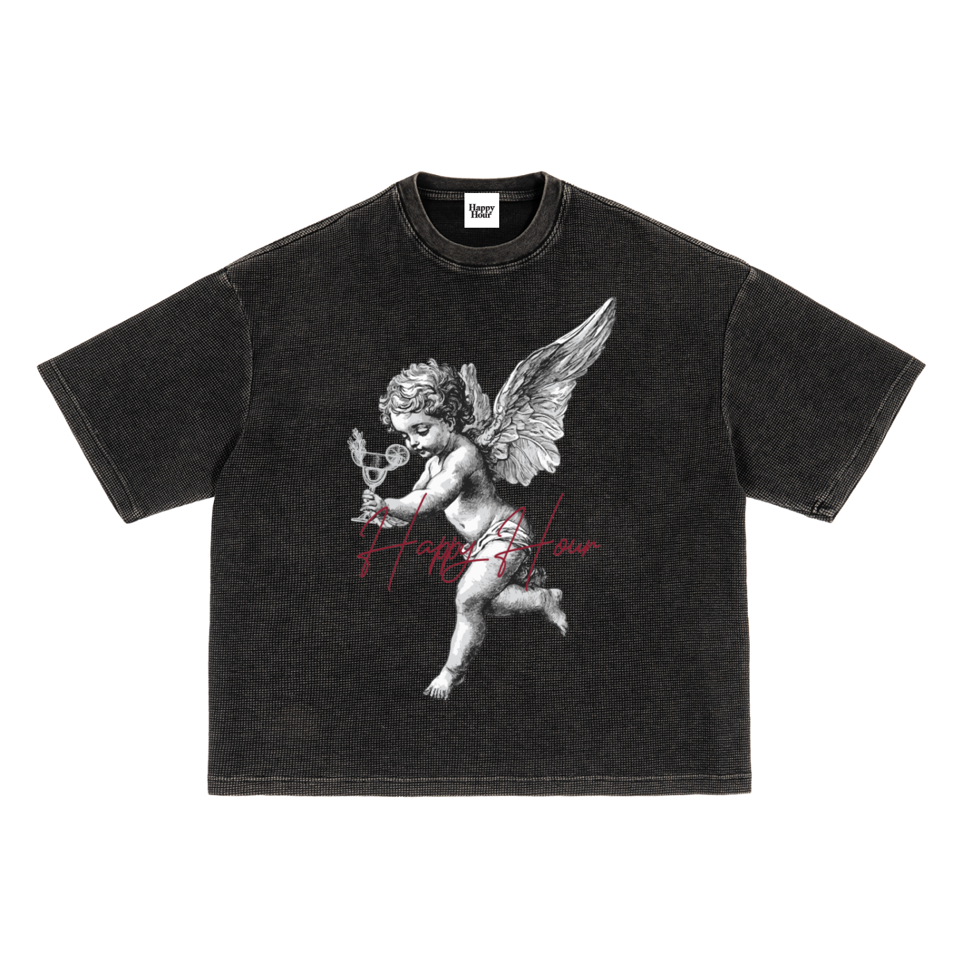 ANGELS WAFFLE T-SHIRT