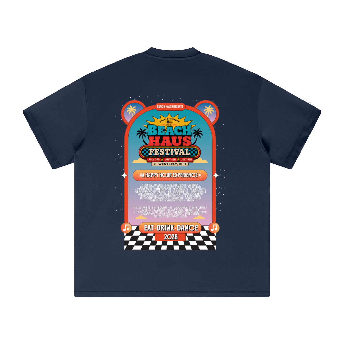 LINE UP T-SHIRT