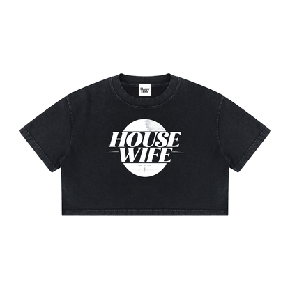 THE OTHER HOUSEWIFE CROPPED T-SHIRT