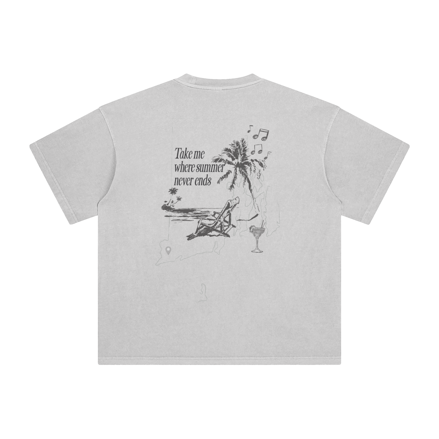 SUMMER NEVER ENDS T-SHIRT